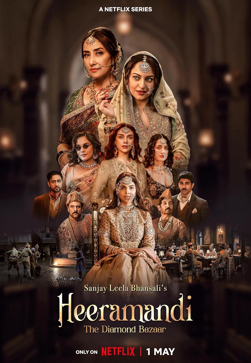 Heeramandi: The Diamond Bazaar poster
